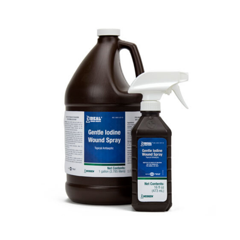 veterinary iodine wound antiseptic spray