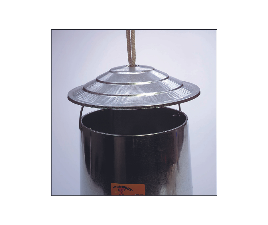 Galvanized Feeder Lid