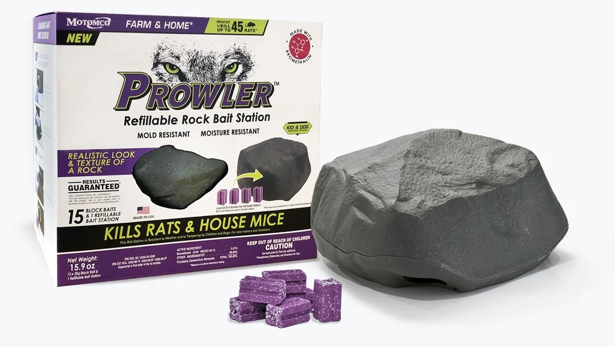 Prowler Refillable Rock Bait Station