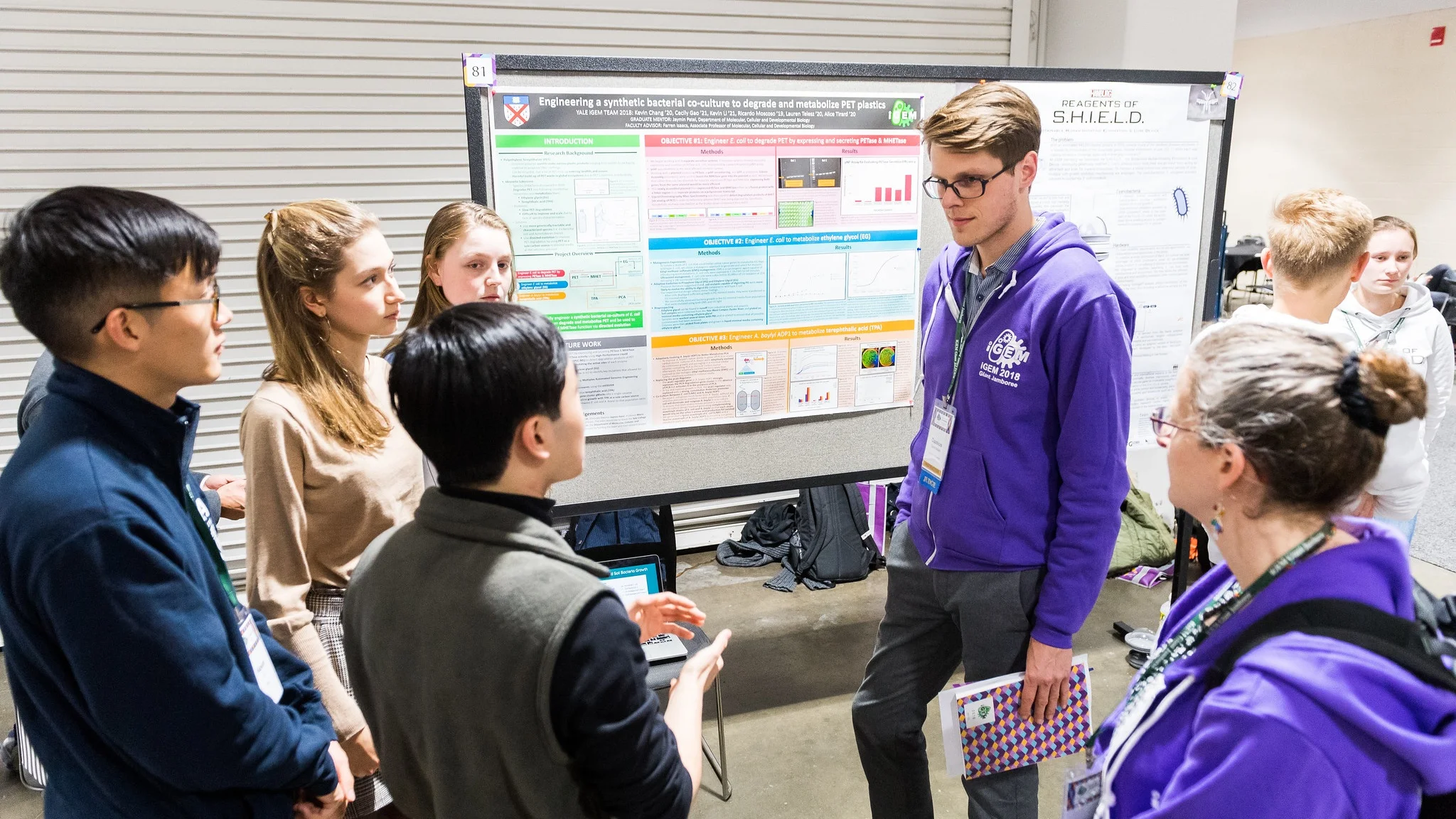 Poster Session at the iGEM 2018 Giant Jamboree - iGEM Foundation and Justin Knight