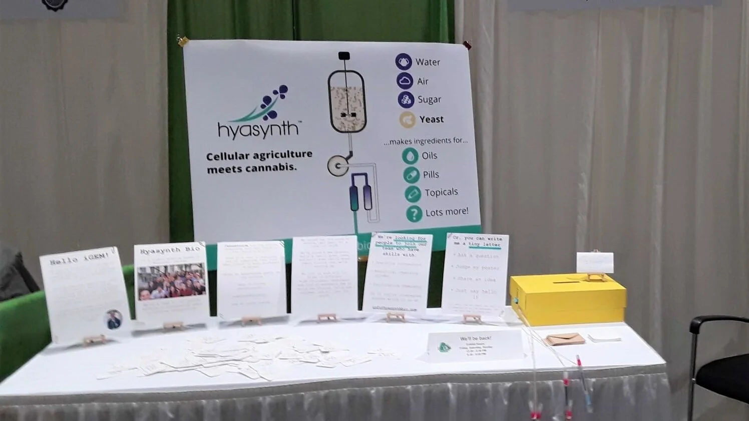 Hyasynth: A Founder’s Journey from iGEM to Start-up — iGEM Blog