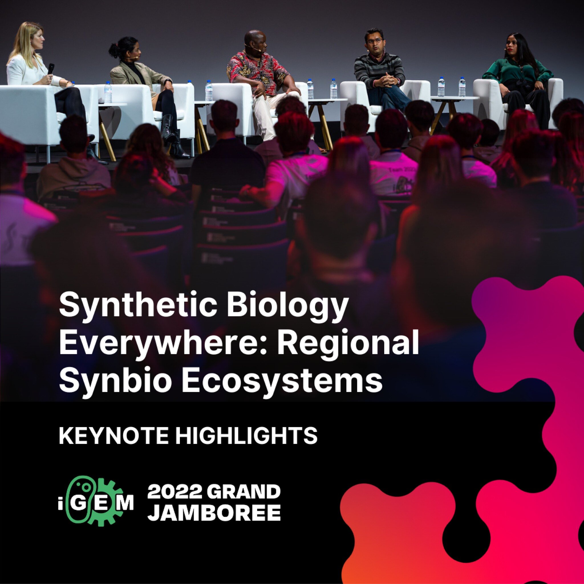 &ldquo;A core vision tied to the development of synthetic biology through iGEM is to enable everyone everywhere to solve problems in partnership with biology, from the very local to the global &hellip; If there&rsquo;s anything I&rsquo;ve learned fro