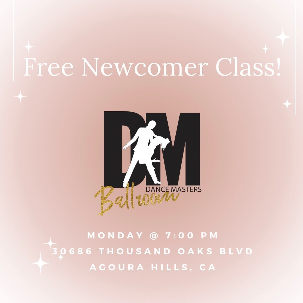 I&rsquo;m teaching a FREE class for newcomers on Mondays @ 7pm at @dancemastersballroomca 💃🏼
No experience required! We&rsquo;ll be going over the basic steps for several different dance styles.

#dancela #ladance #datenight #losangeles #thingstodo