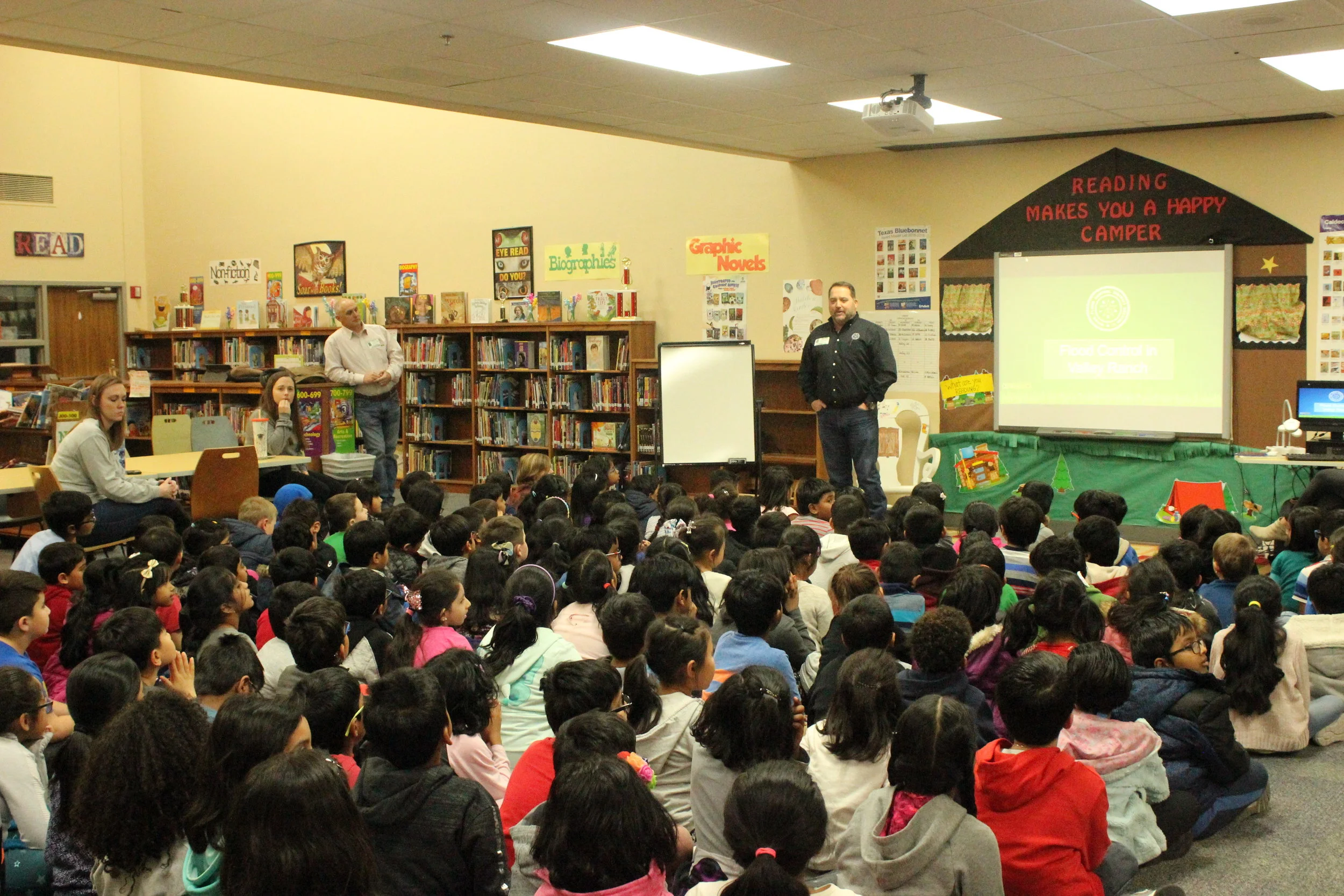 IFCD 3 Visits Valley Ranch and Lee Elementary School's