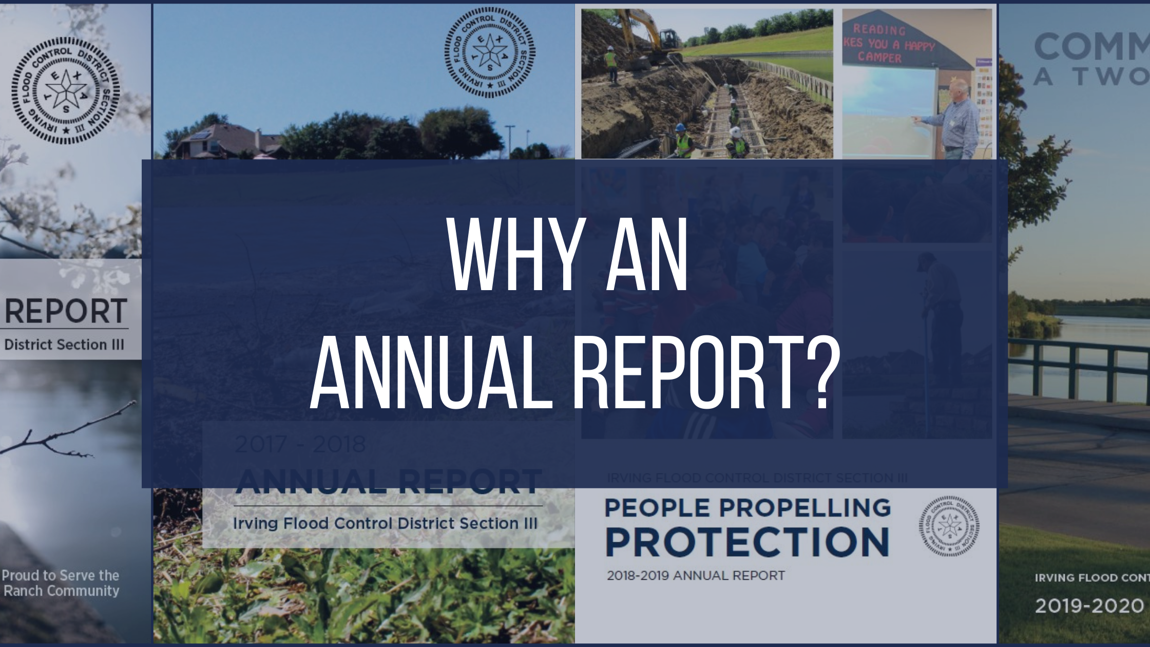 IFCD 3 Annual Reports… not just about numbers