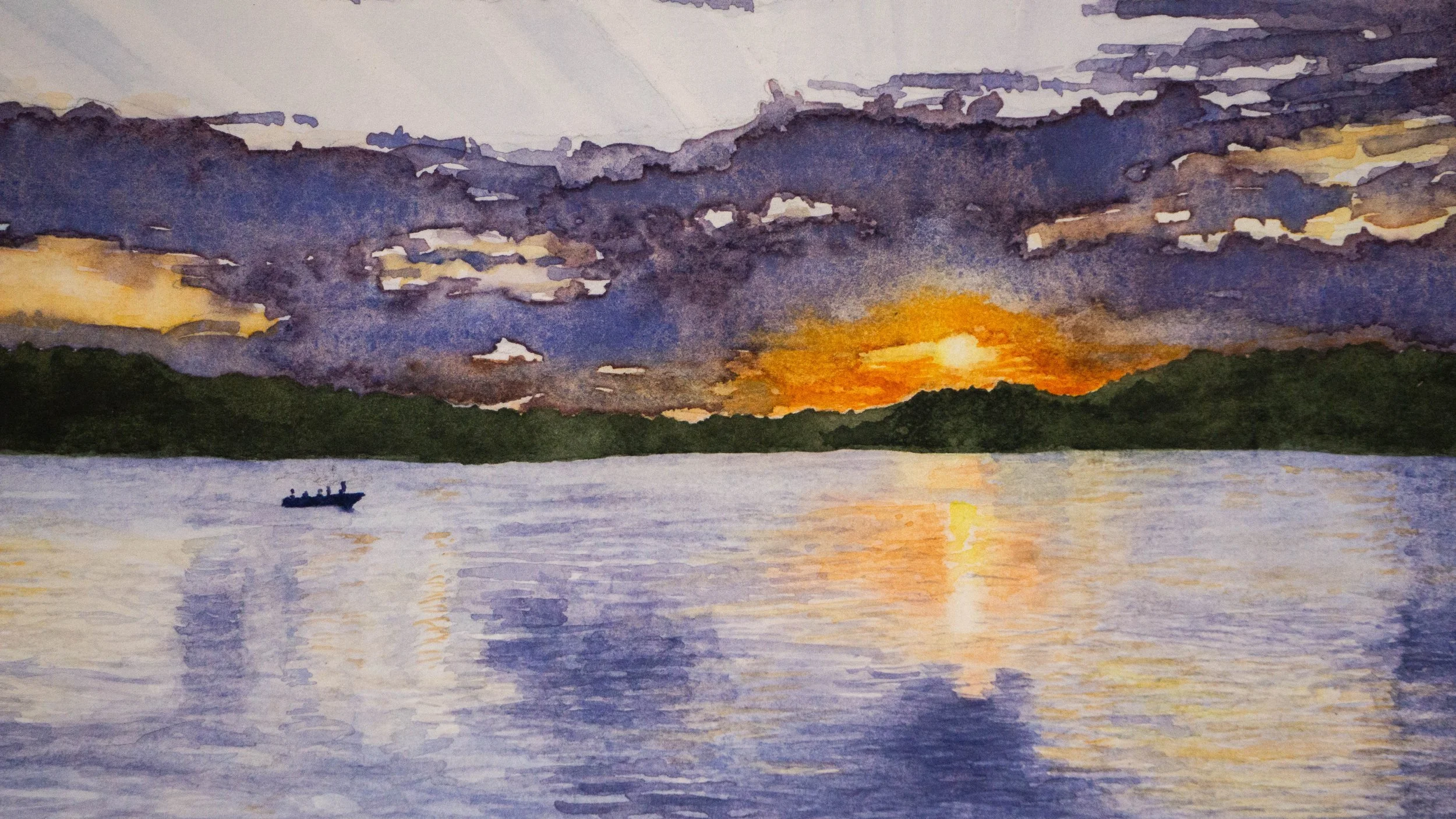 Sunset on Lake Winnibigoshish #1-3.jpg