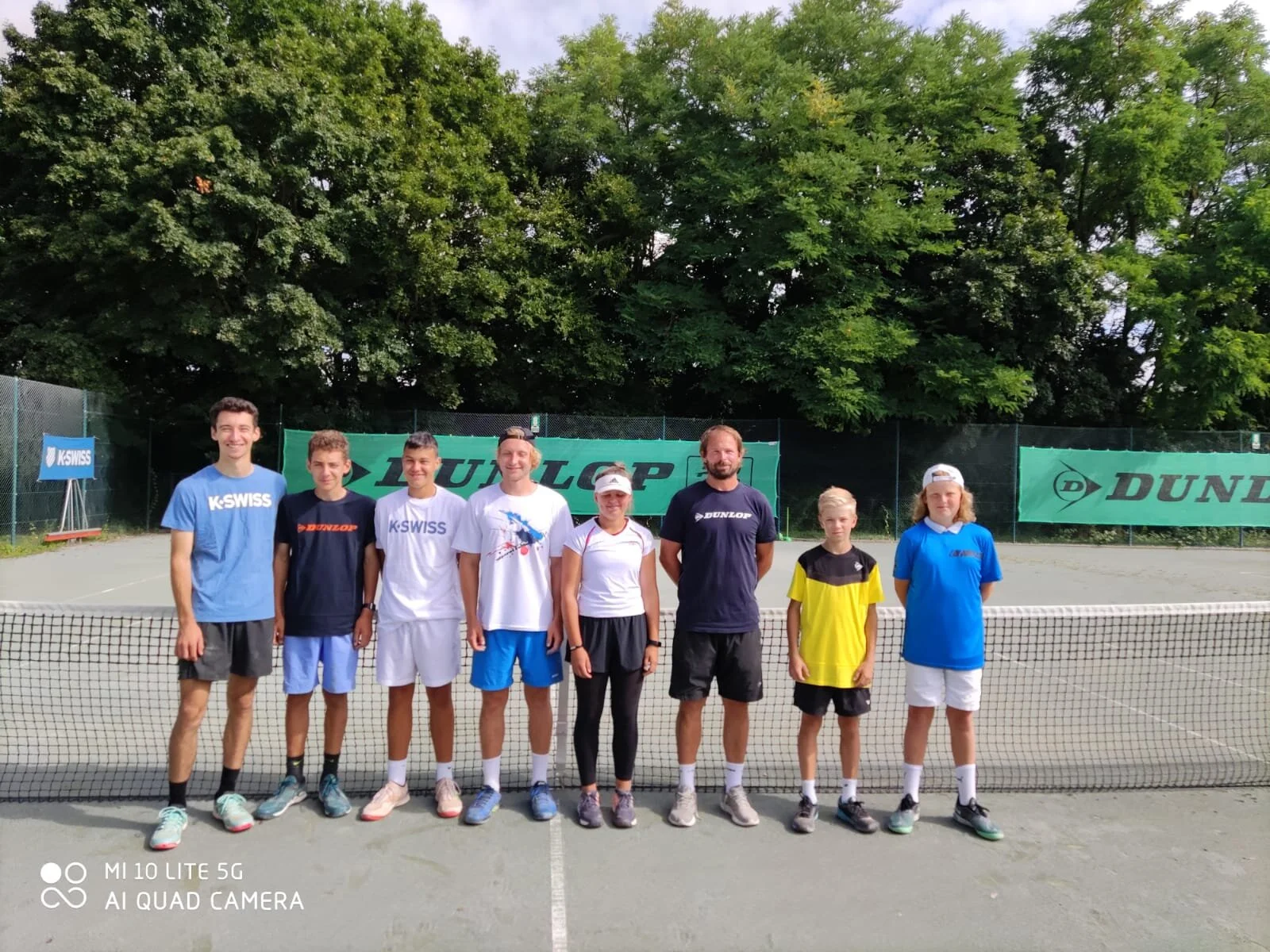 Coach Jürgen und seine Modell-Athleten