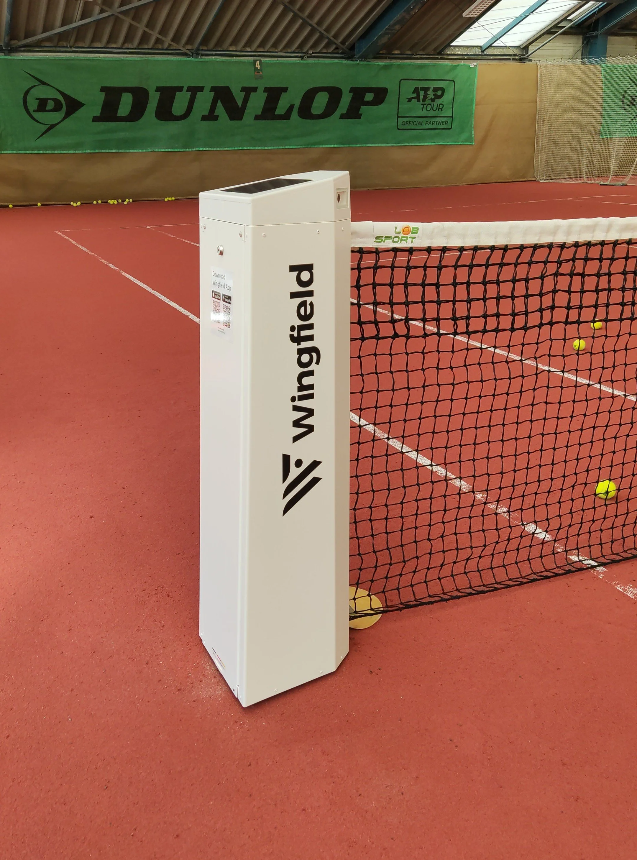 Neu bei uns im Sportpark Fassbender – Smart Tennis Court mit Wingfield
