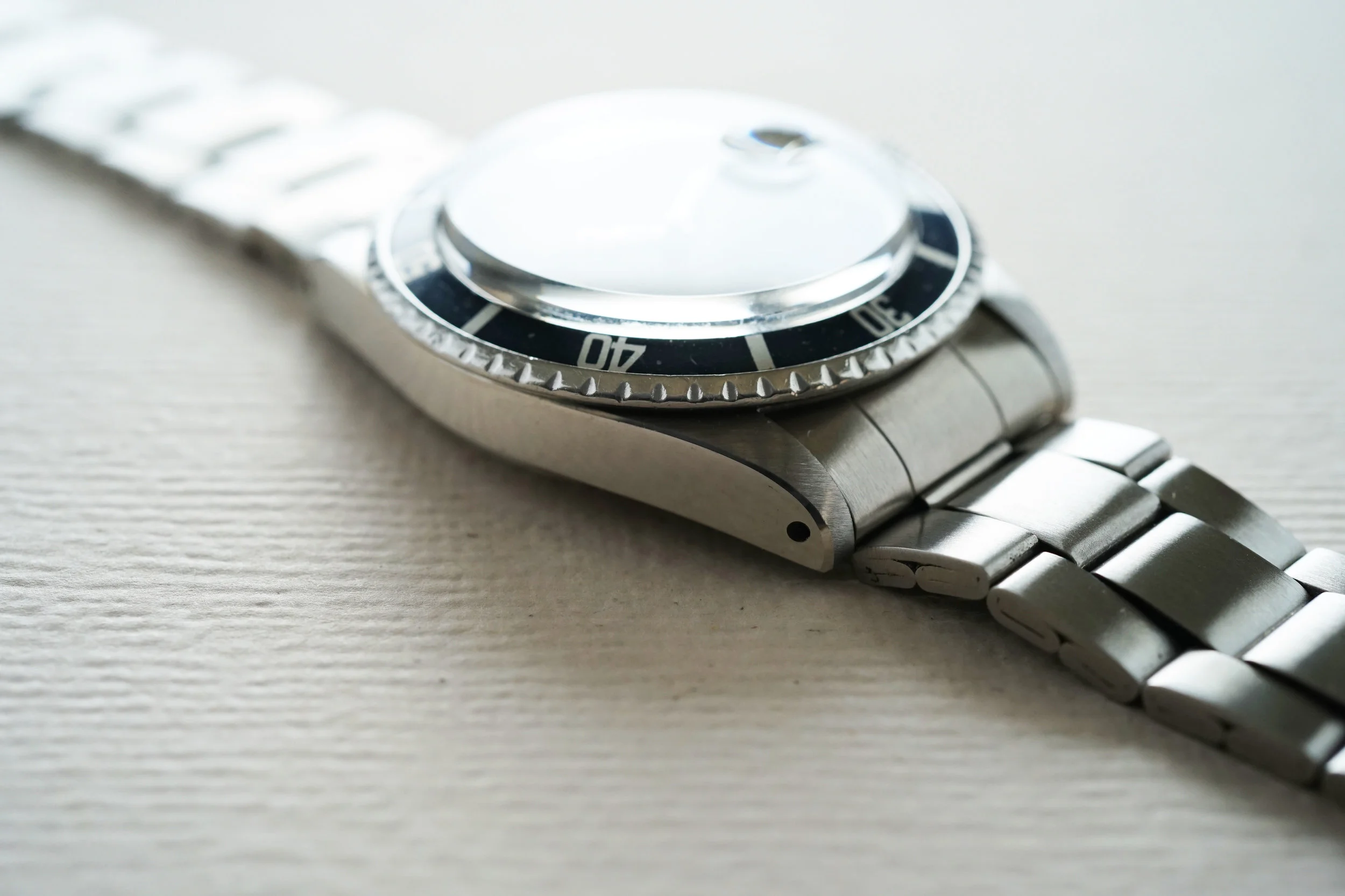 1969 ROLEX RED SUBMARINER 1680 MARK 1 DIAL — Lancy Aire