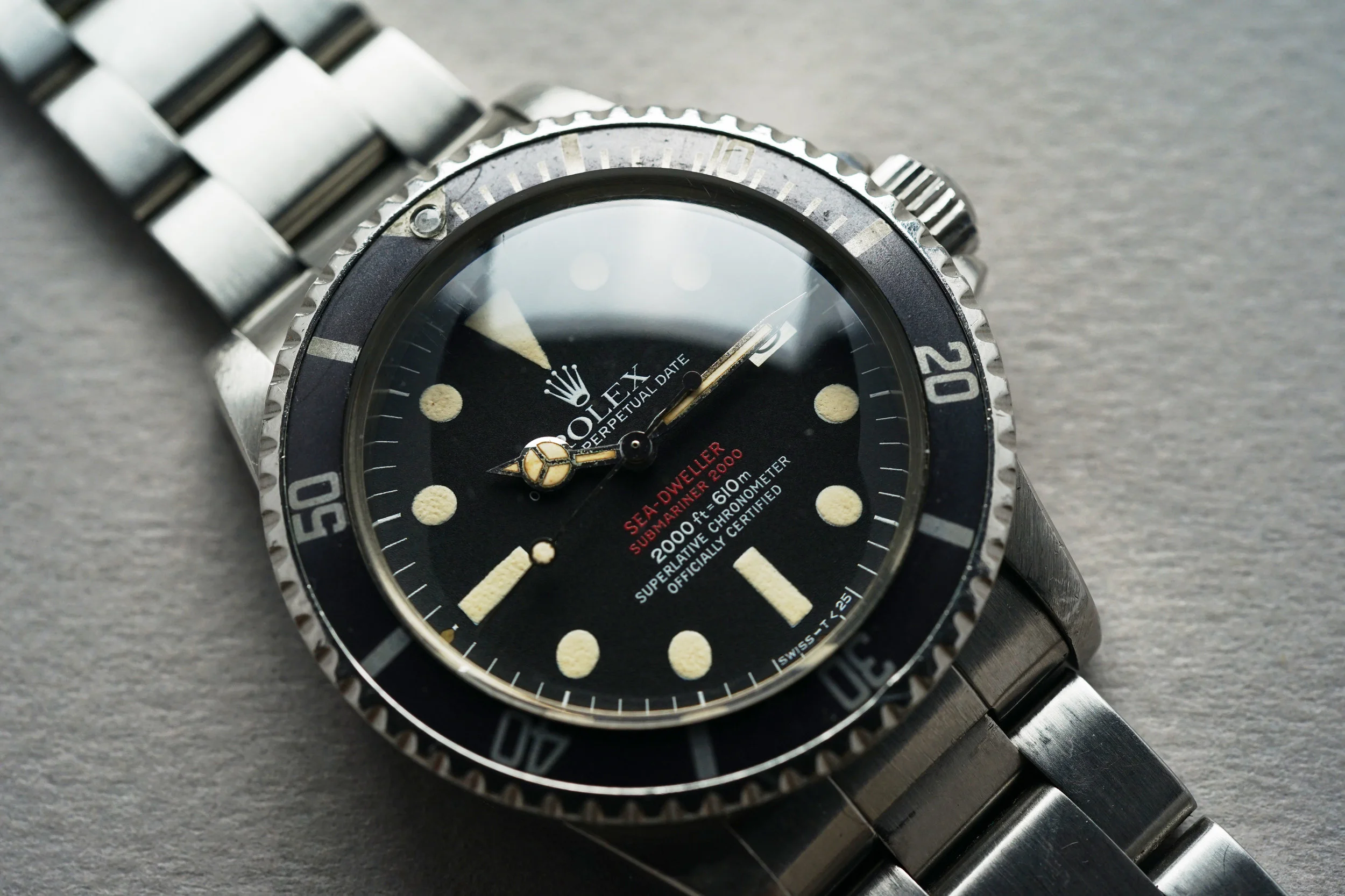 1975 Rolex Sea Dweller 1665 Double Red 