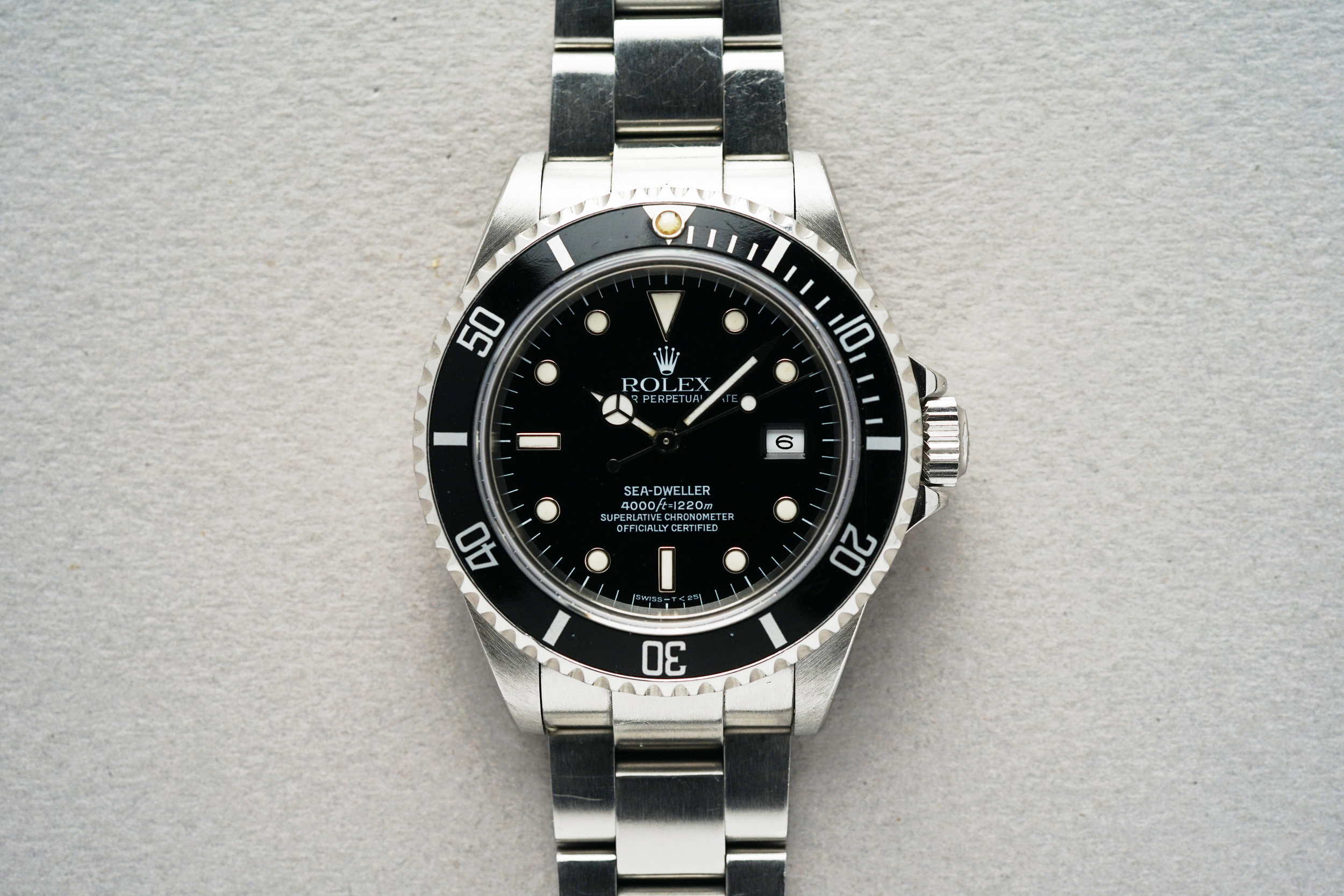 rolex sea dweller 1990