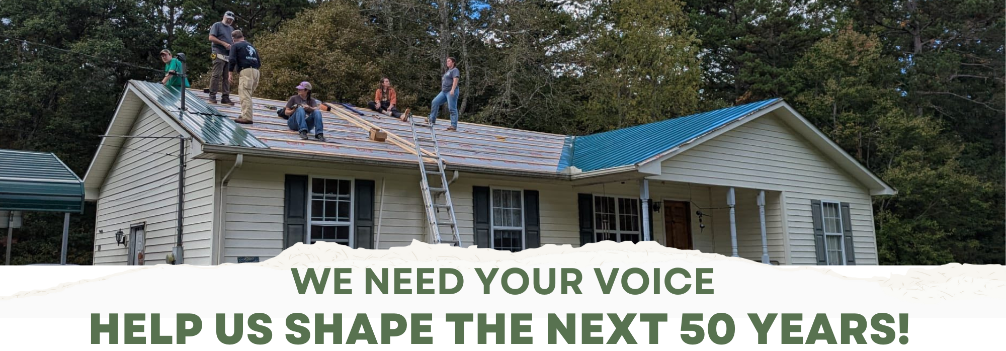 We need your voice! Help us shape the next 50 years!