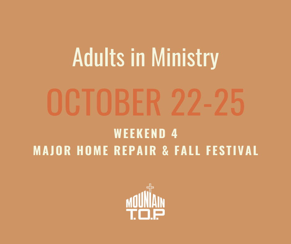 2026 Fall AIM - Weekend 4: October 22 - 25