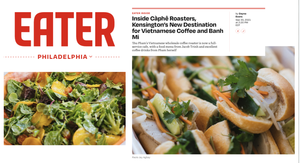 Caphe Roasters Philadelphia PJ Agbay Paolo Jay