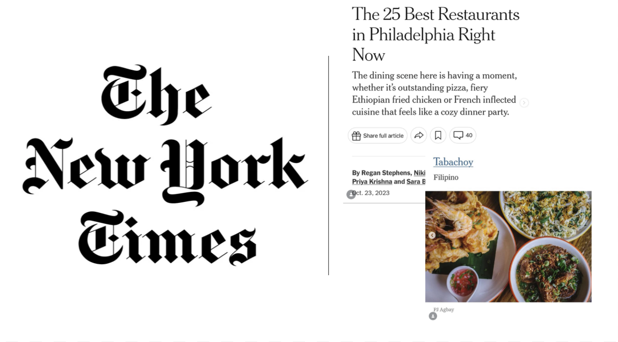 THE NEW YORK TIMES PJ AGBAY