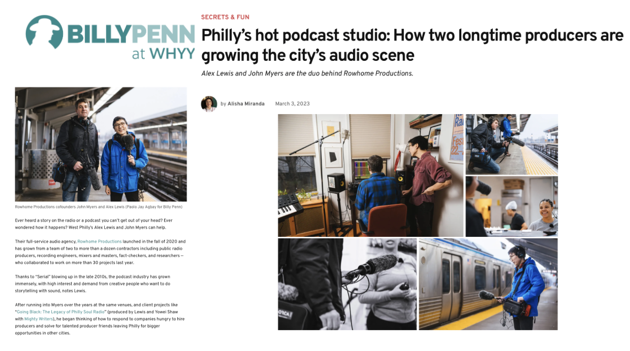 PAOLO JAY AGBAY BILLYPENN WHYY ROWHOME