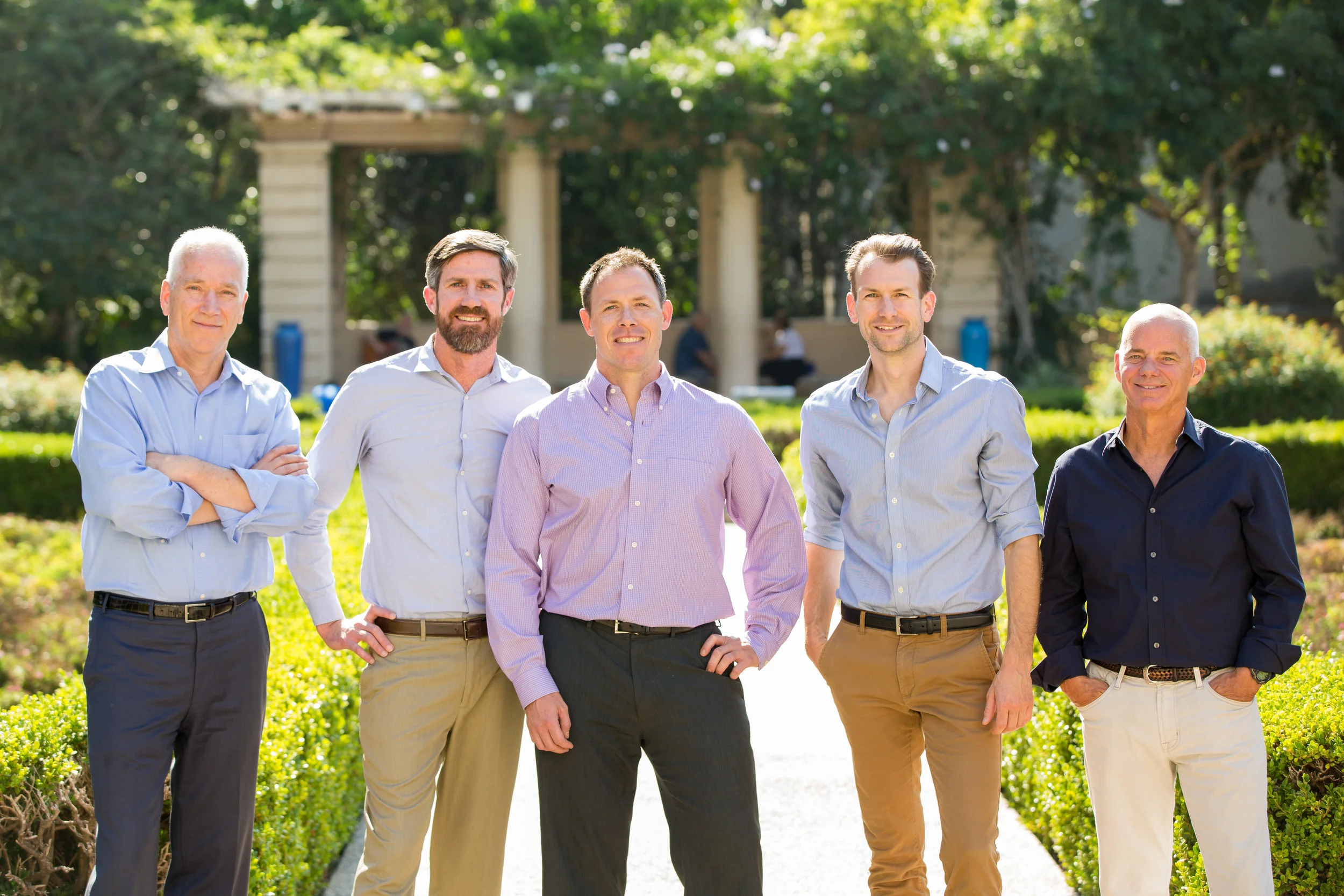 2017: Hope-Amundson joins Coffman in San Diego and announces new principals in 2018. (Pictured L-R) Jim Amundson, James Conley, Scott Twele, Casey Whitsett, and Chuck Hope.