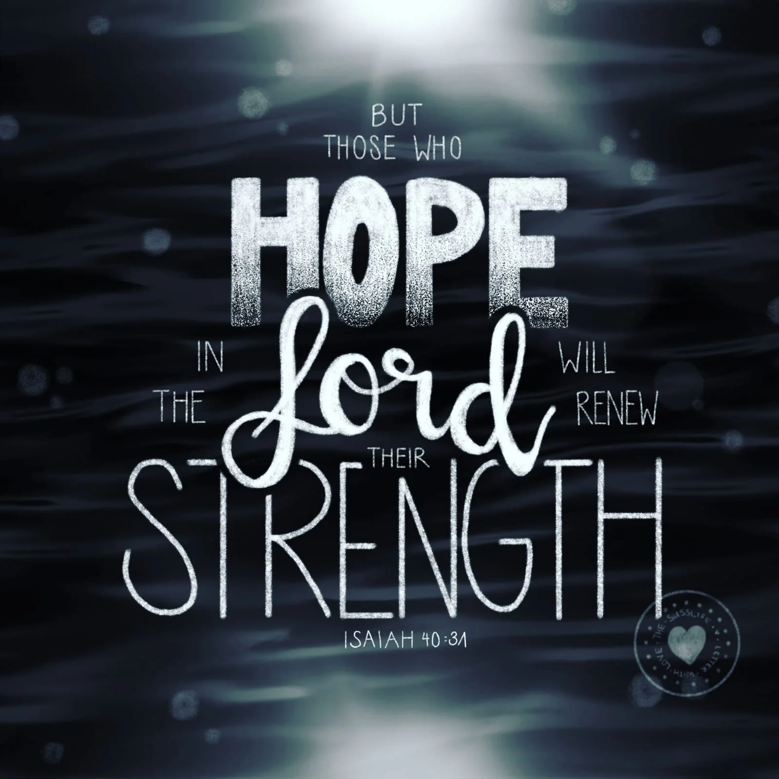 Hope in the lord - Hoffe auf den Herrn