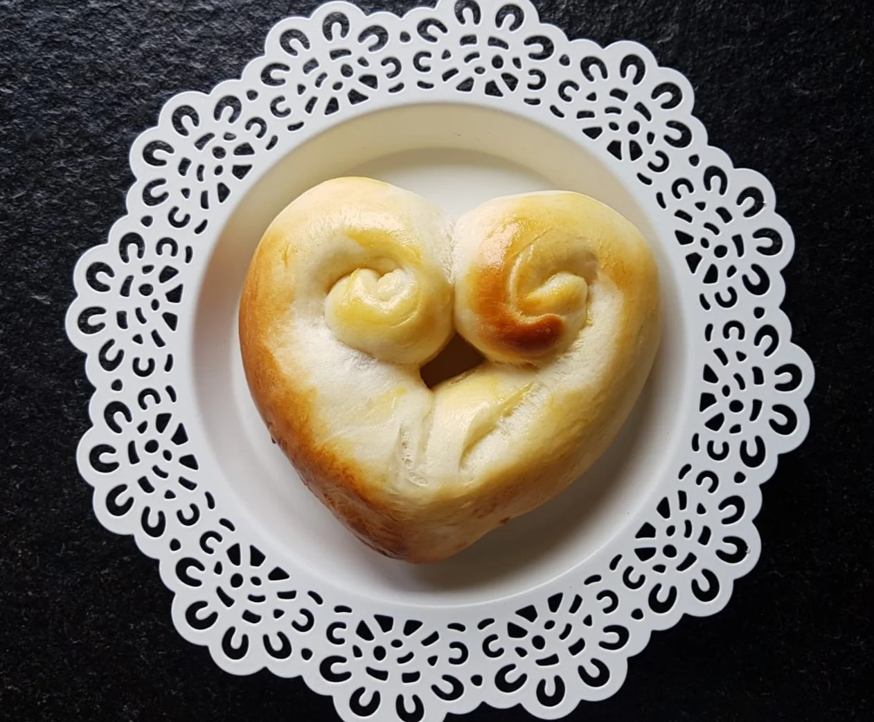 Bread hearts - Zopfherzen