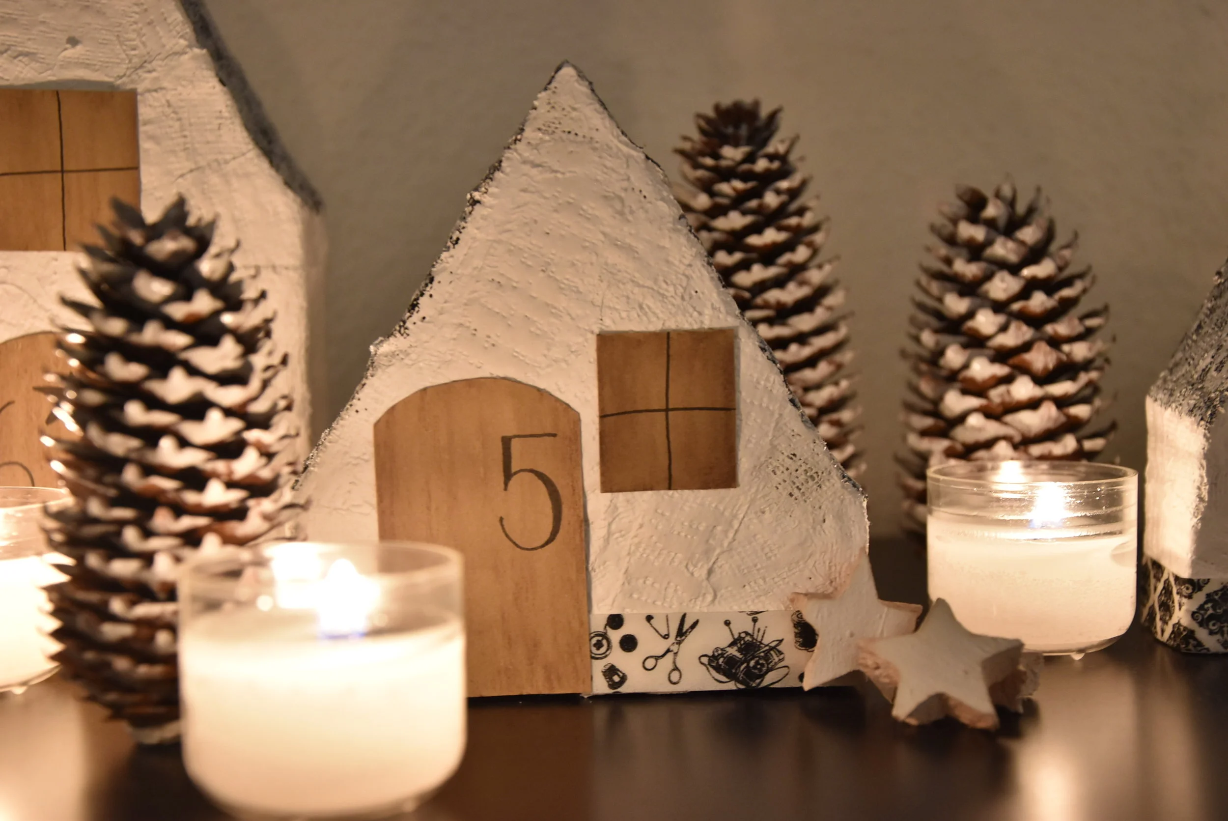 Kreiere dein eigenes gemütliches Winterdorf