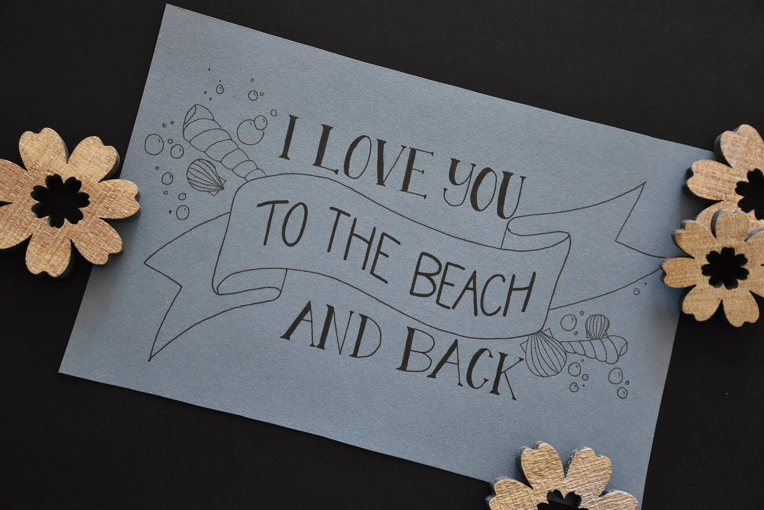 I love you to the beach and back