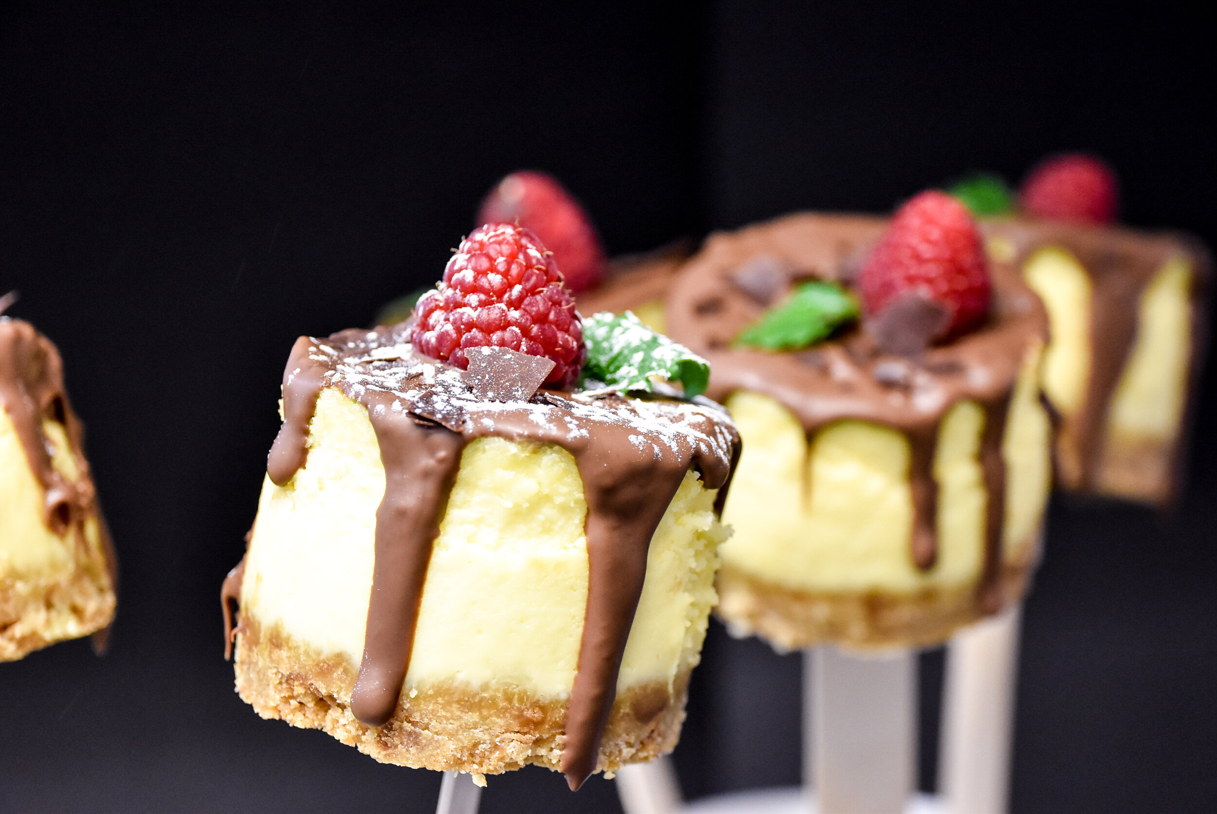 Cheesecake-Pops - Cheesecake am Stängel
