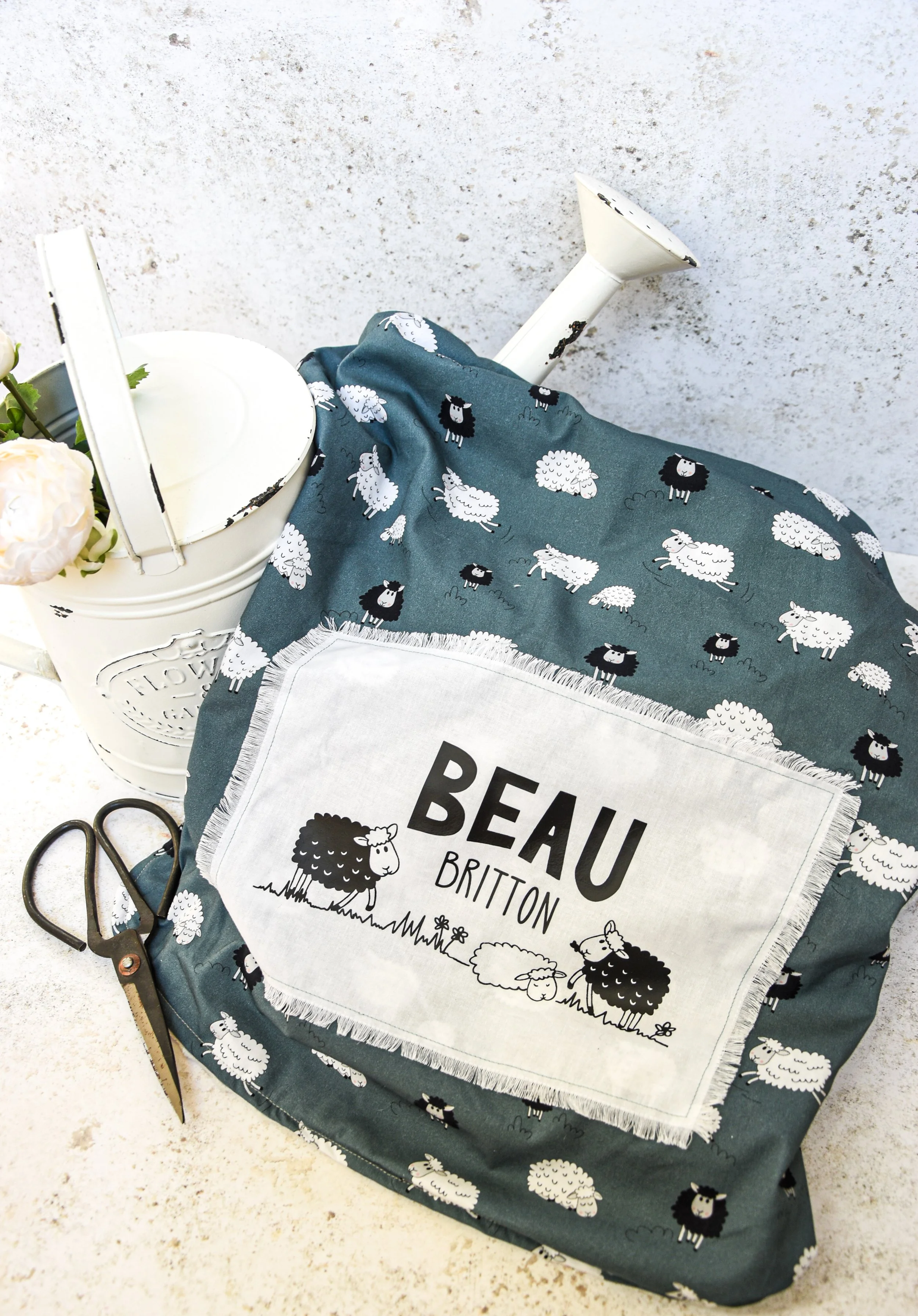 Personalisierte Babydecke selbst machen