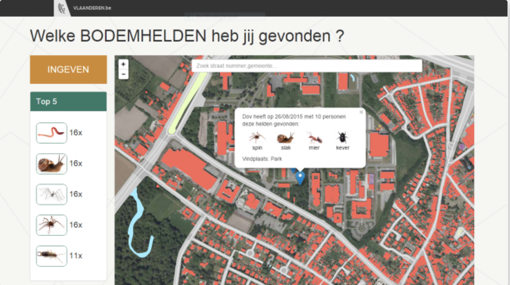Soil heroes - geo gamification app