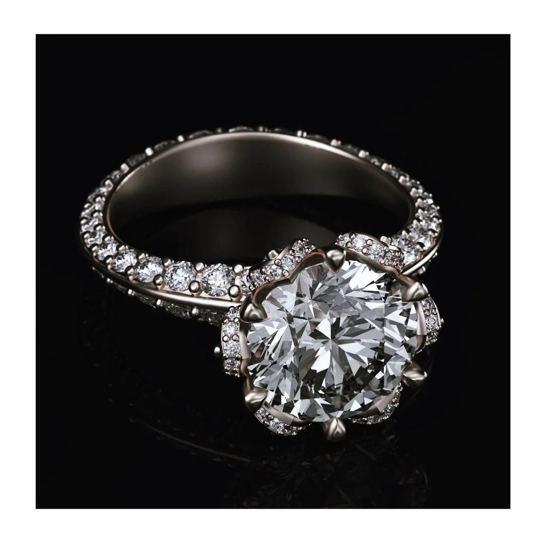 Happy Friday, the 13th!

#ringsofinstagram #flowerring #jewelryaddict #flowerdiamondring #3dmodeling #3Dring #floraljewelry #flowerjewellery #cadjewelry #jewelrydesign #instajewelry #3dmodels #jewelry3Dmodel #caddesigner #cadservices #jewelryconcept 