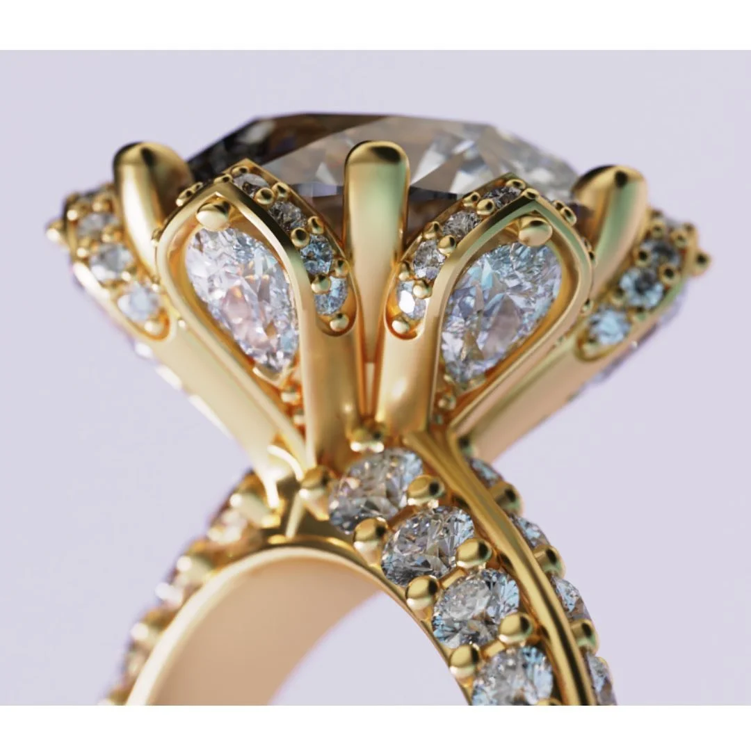 🌸💍💛

#ringsofinstagram #flowerring #jewelryaddict #flowerdiamondring #3dmodeling #3Dring #floraljewelry #flowerjewellery #cadjewelry #jewelrydesign #instajewelry #3dmodels #jewelry3Dmodel #caddesigner #cadservices #jewelryconcept #jewelrydesigner 