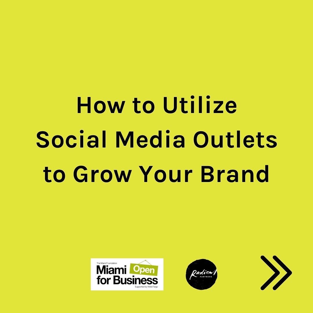 Not every social media platform and outlet is the same, and using the right one for your nonprofit, along with your communications strategy, can really determine the success of your brand. 🚀

A big thank you to Alejandra Silva ( @itsalejandrasilva )