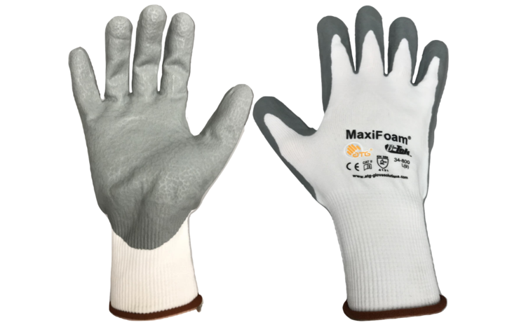 Ansell 23-173 Cold Protection Gloves,PVC,L,Tan,PR