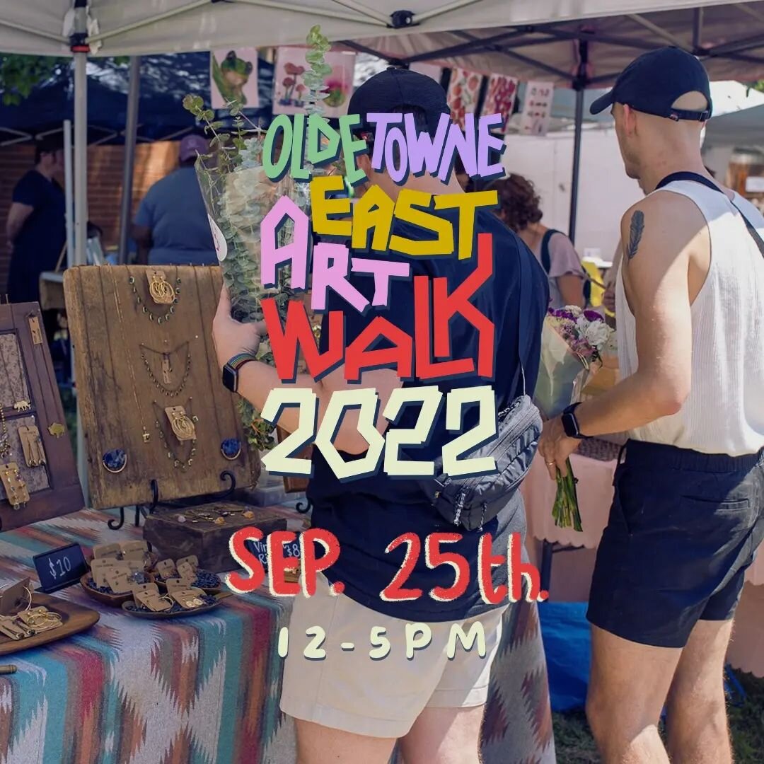 I'll be at the Old Towne East Art Walk on Sunday, the 25th from 12pm-5pm
Stop by and support some local small businesses!
@ote_art_walk
@f___forge