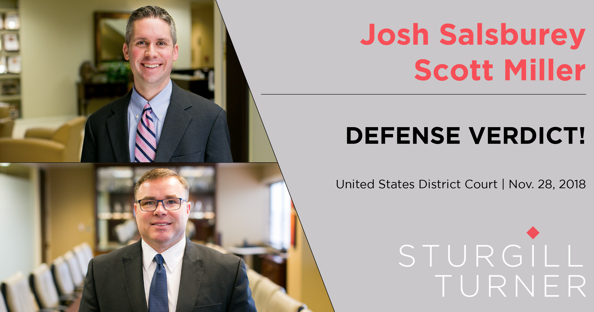 Defense Verdict!