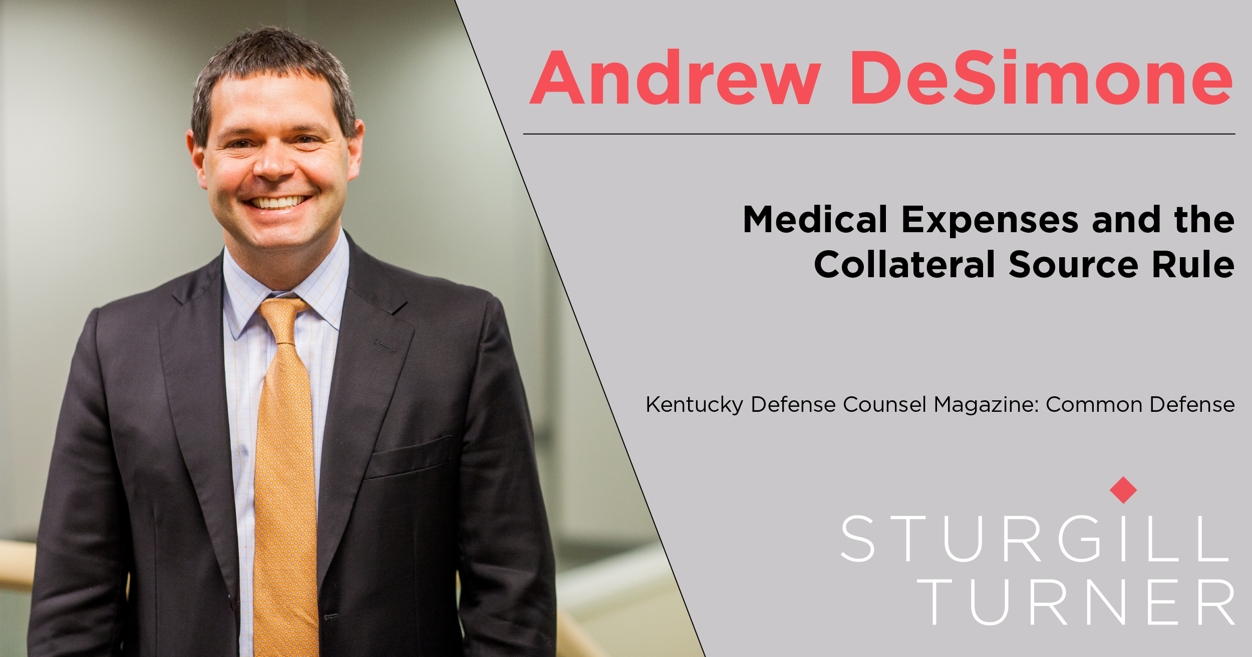 DeSimone on "Medical Expenses &amp; the Collateral Source Rule"