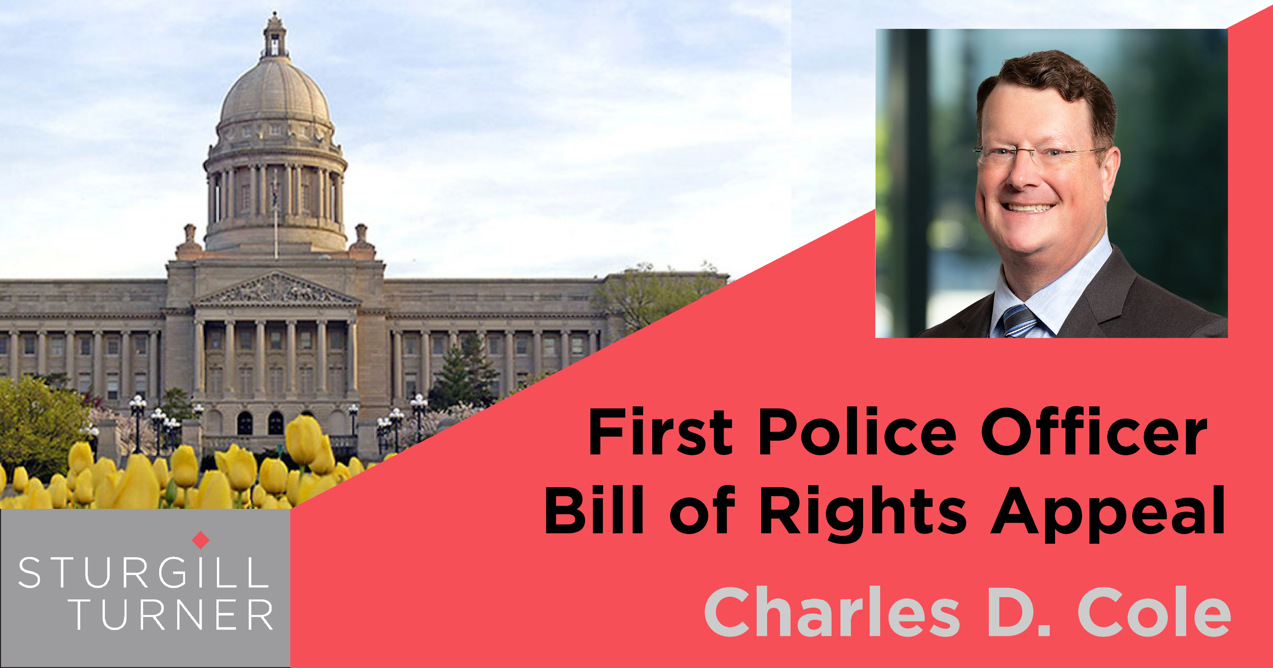 Charley Cole participates in Police Officer Bill of Rights appeal