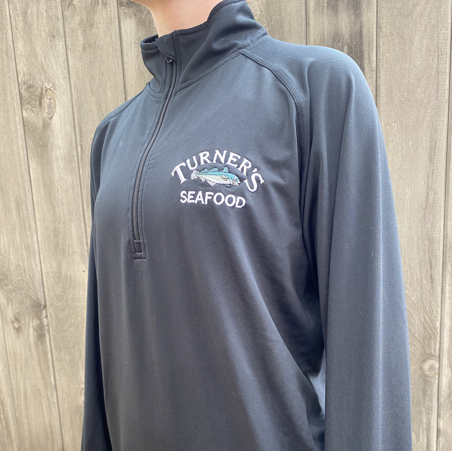 3 quarter zip pullover