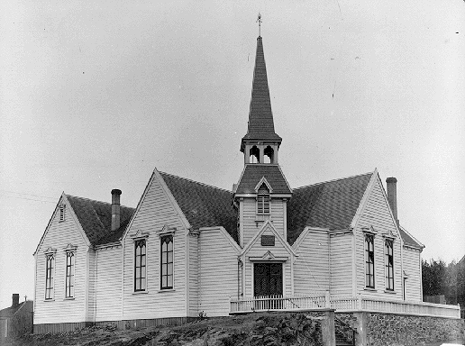 January 1877- First Baptist Church, also known as “Baptist Chapel” and “North Star Mission” was built for $6000.00 on Pandora Avenue between Douglas and Blanshard