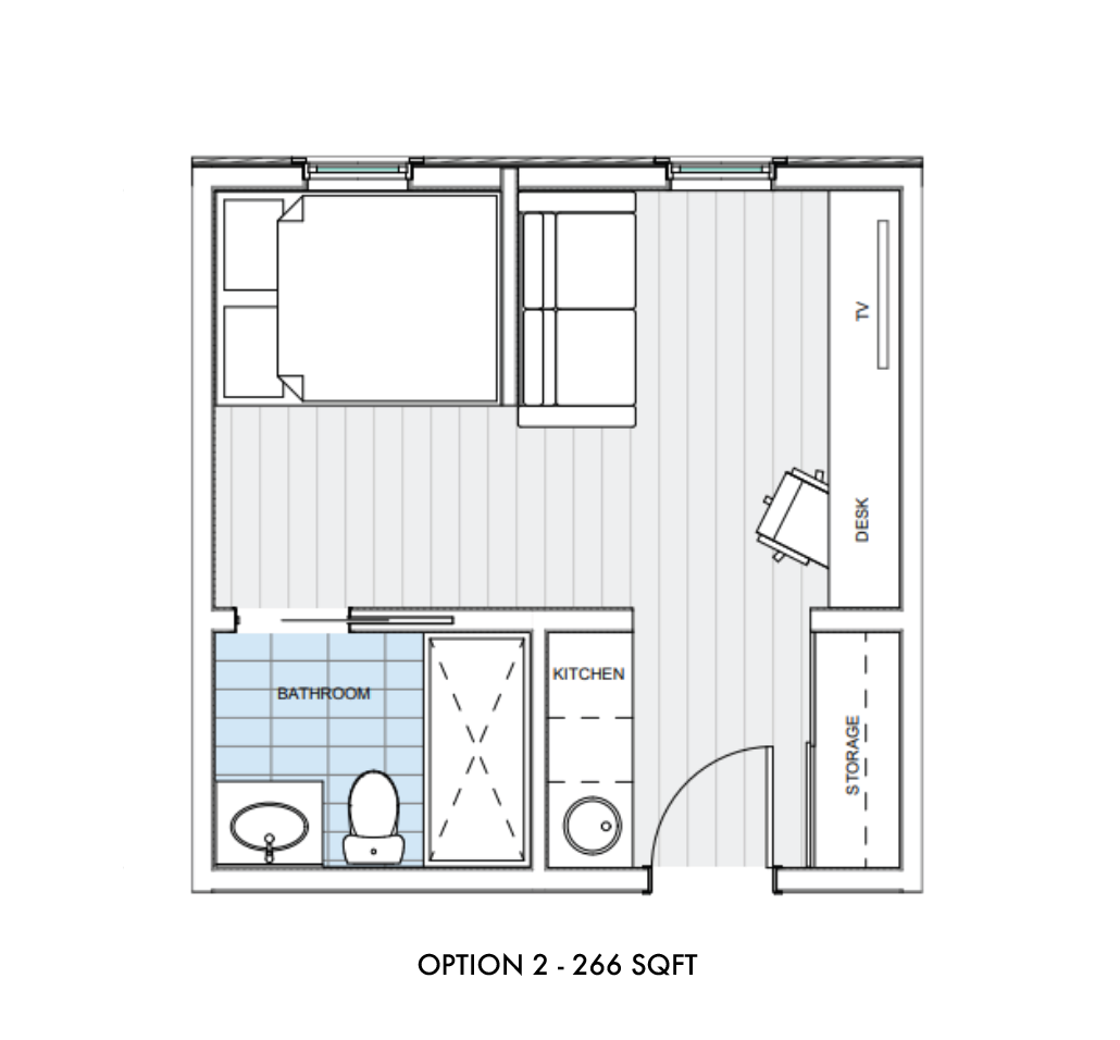 ABD Studio Layout - OPTION 2 - 266 SQFT.png