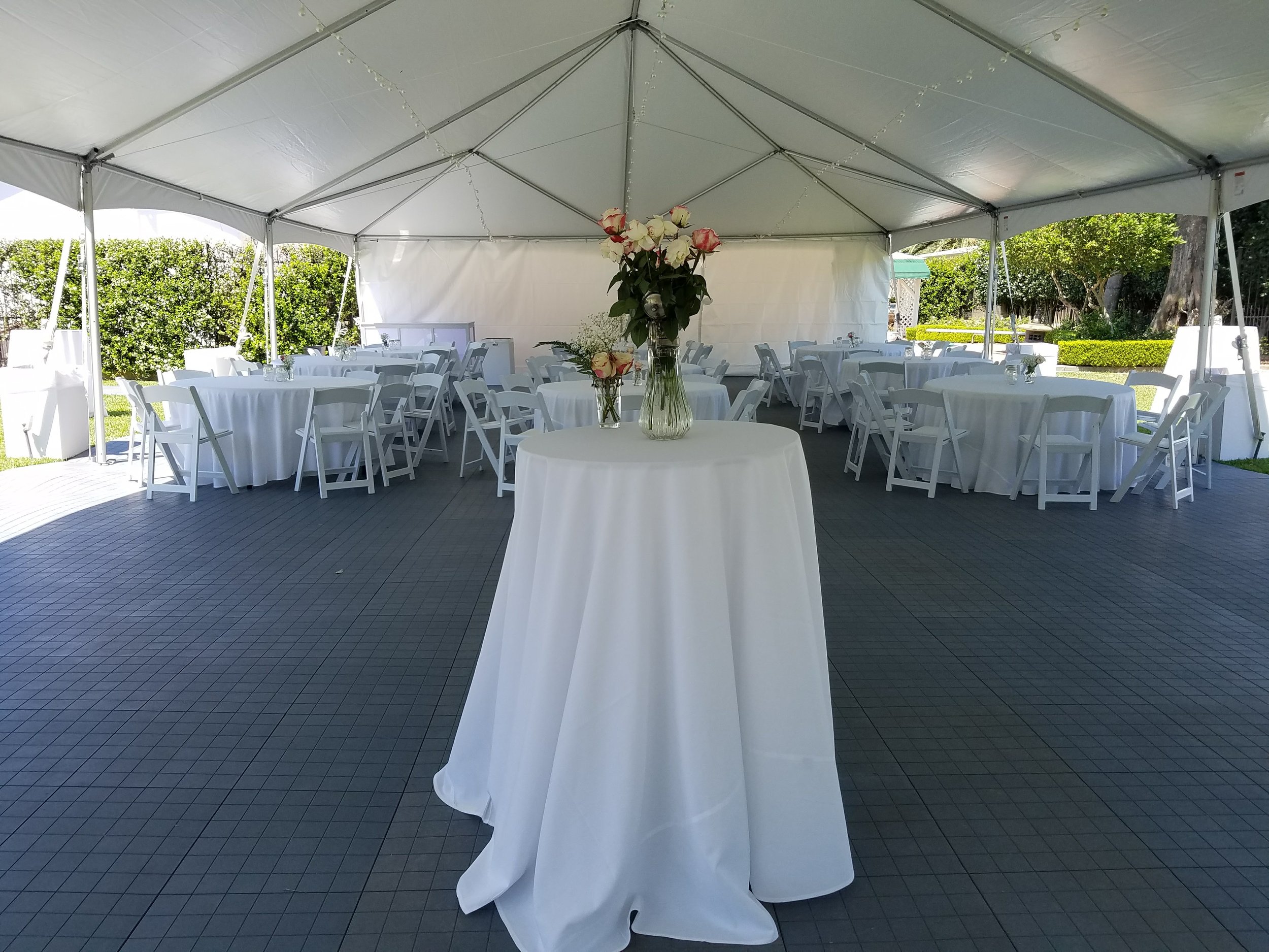 Dark Grey Premier Event Decking 