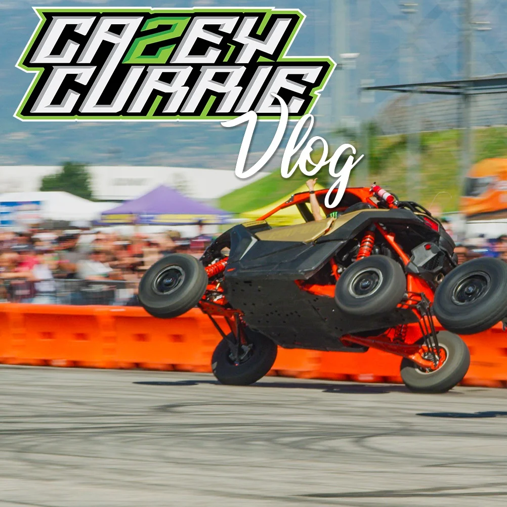 Can-Am 2 Wheeling at Fontana Nascar | Smokeshow | Casey Currie Vlog 11