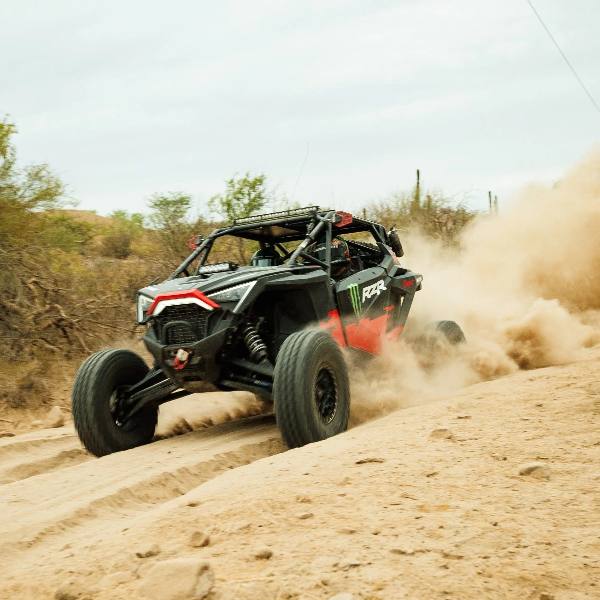 PRERUNNING A HISTORIC BAJA 1000 RACE COURSE IN OUR POLARIS RZR PRO R'S