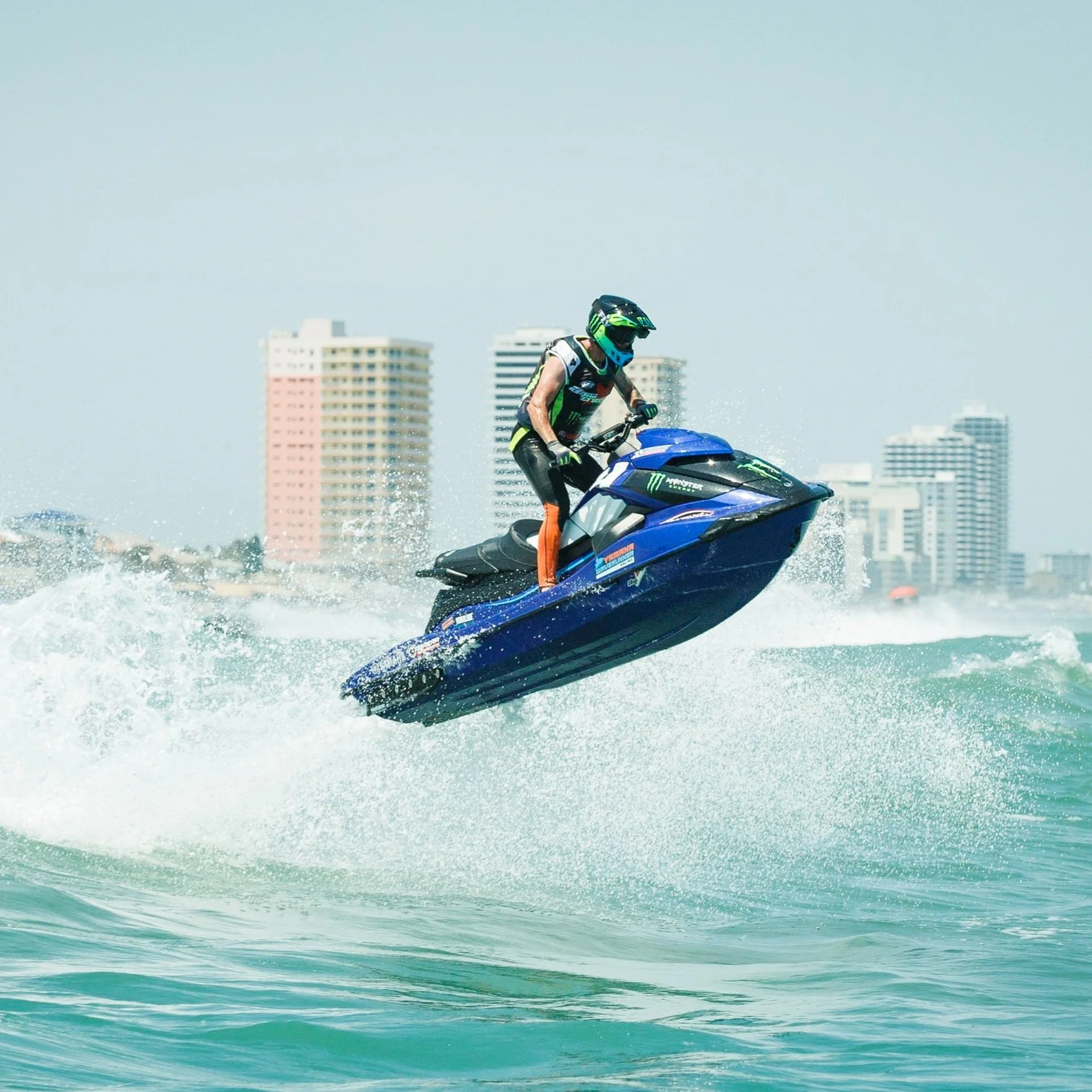 WAVERUNNER BATTLE ROYALE AGAINST FELLOW MONSTER ENERGY ATHLETES | P1 AQUACROSS