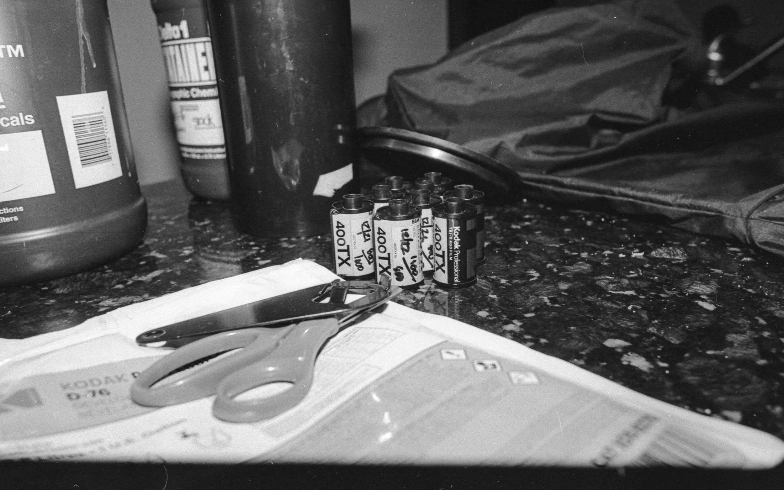 004: My Ritual of Film Developing