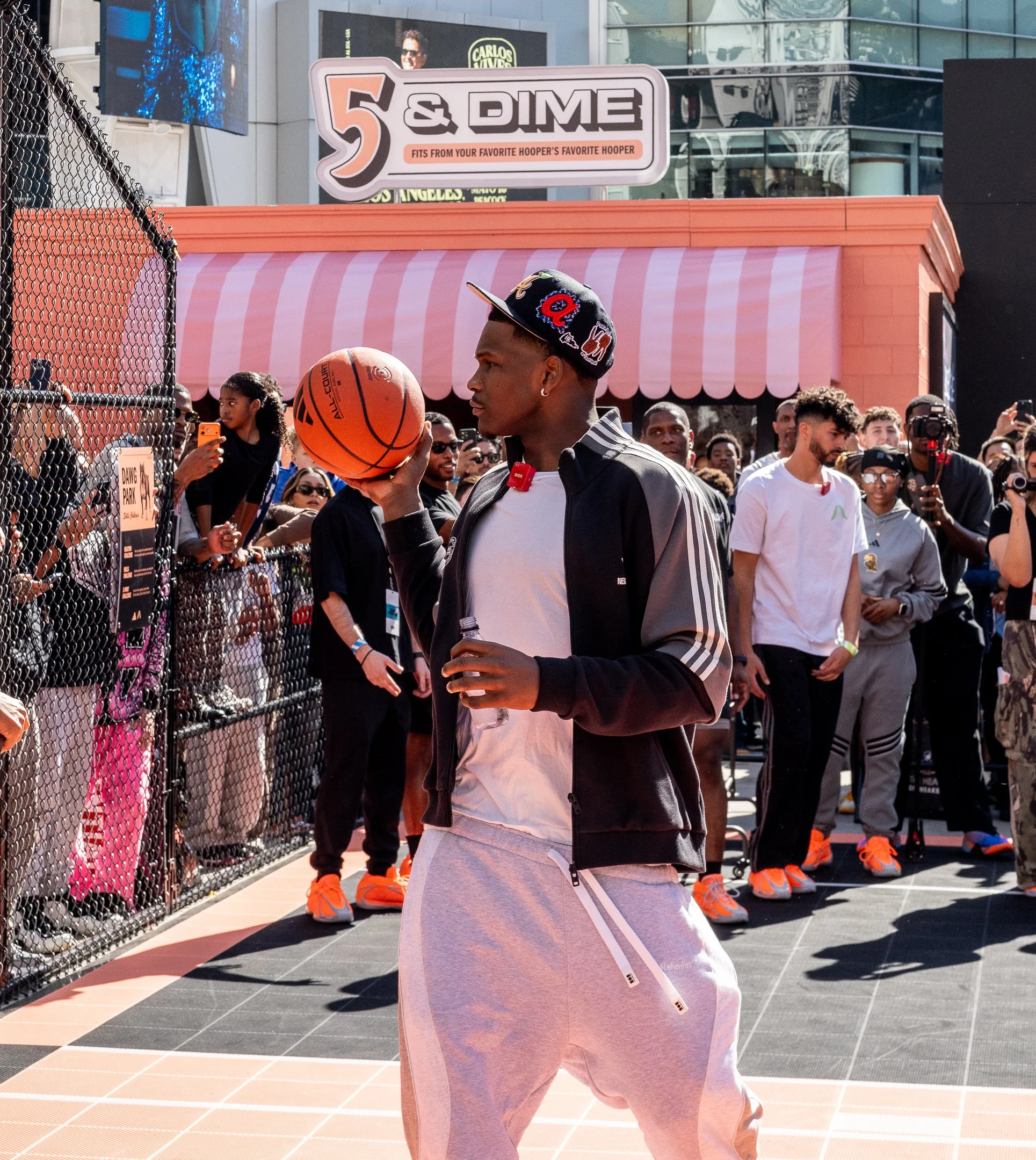Anthony Edwards at AntLand NBA All-Star Weekend 2026 photographed by Stan Johnson