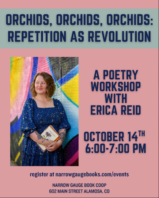 A poetry Workshop with Erica Reid 