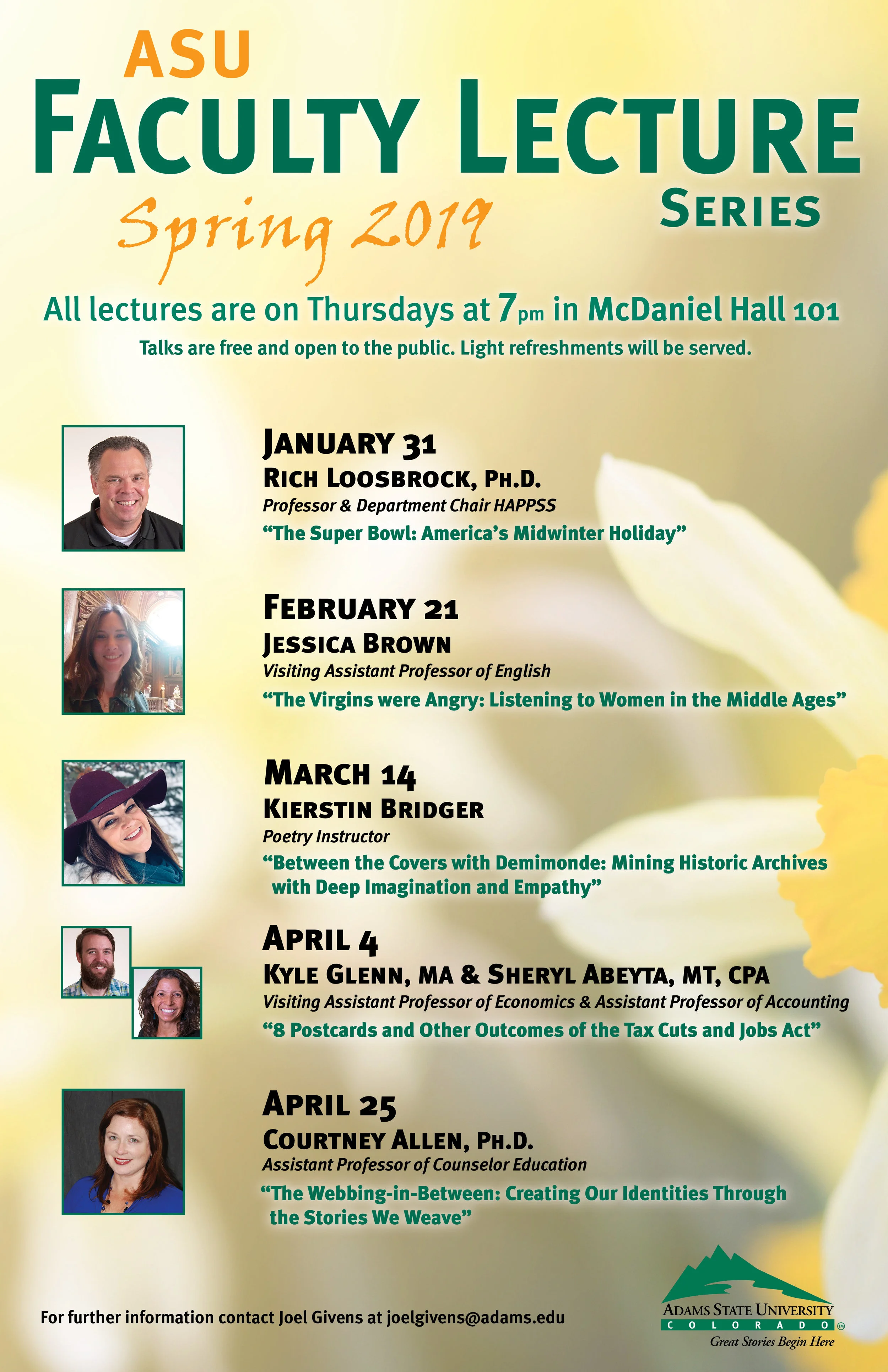 ASU Faculty Lecture Series with Courtney Allen, PH.D.