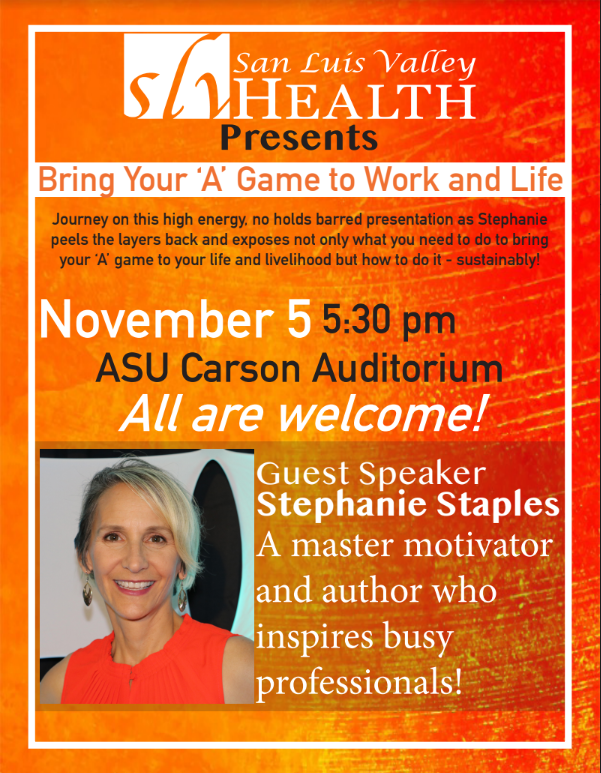 Guest Speaker Stephanie Staples 