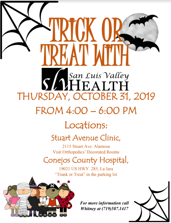 Trick or Treat with SLV Health 