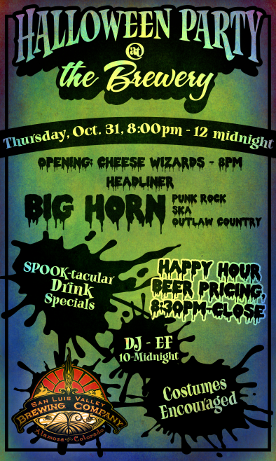 SLV Brewing Company Halloween Party 